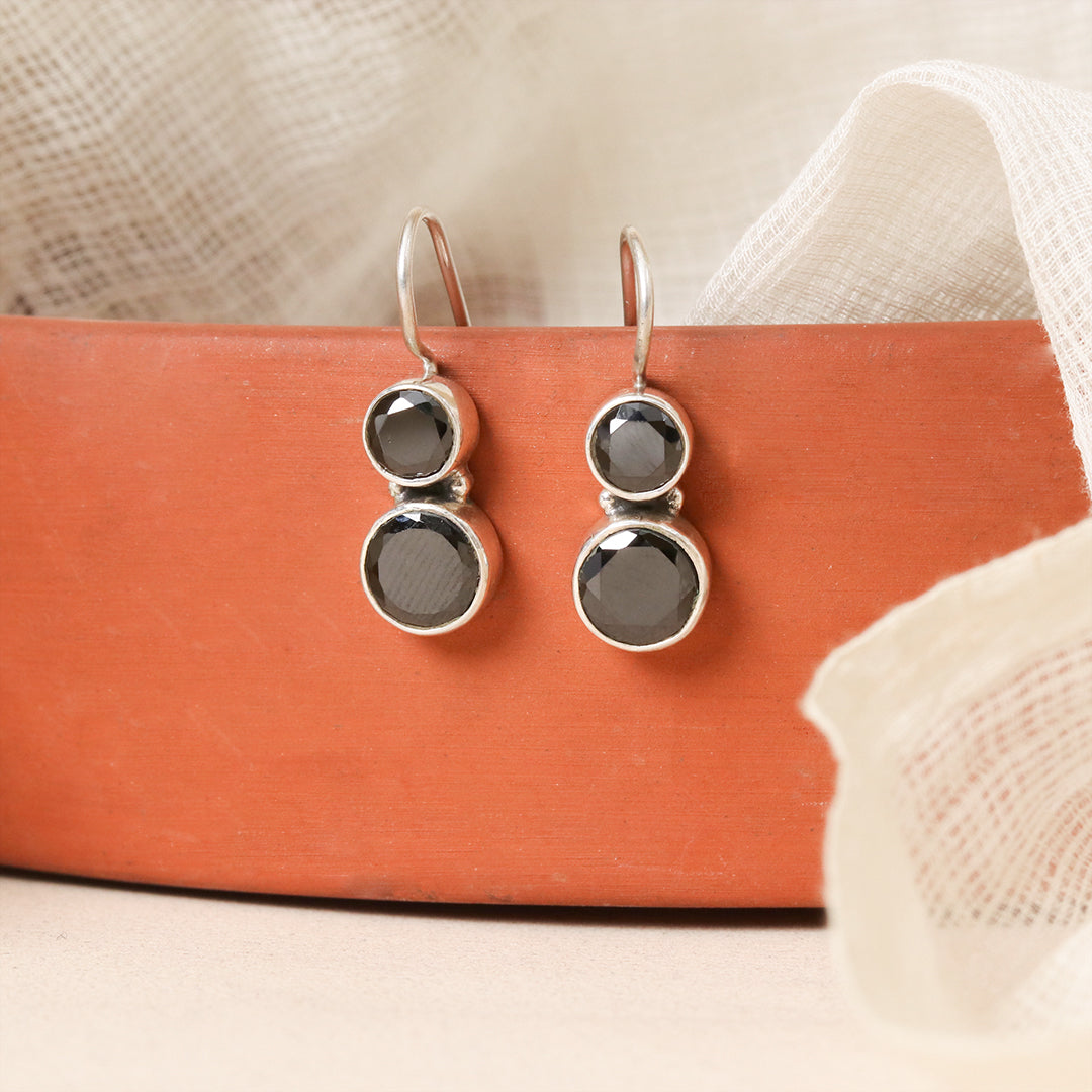Cute Black Onyx Earrings