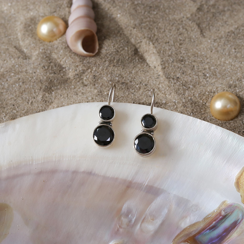 Cute Black Onyx Earrings