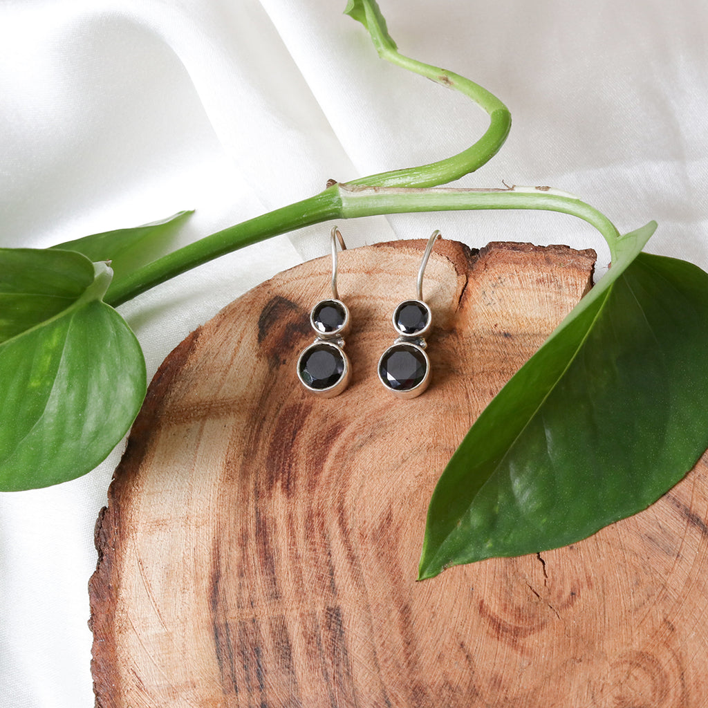 Cute Black Onyx Earrings