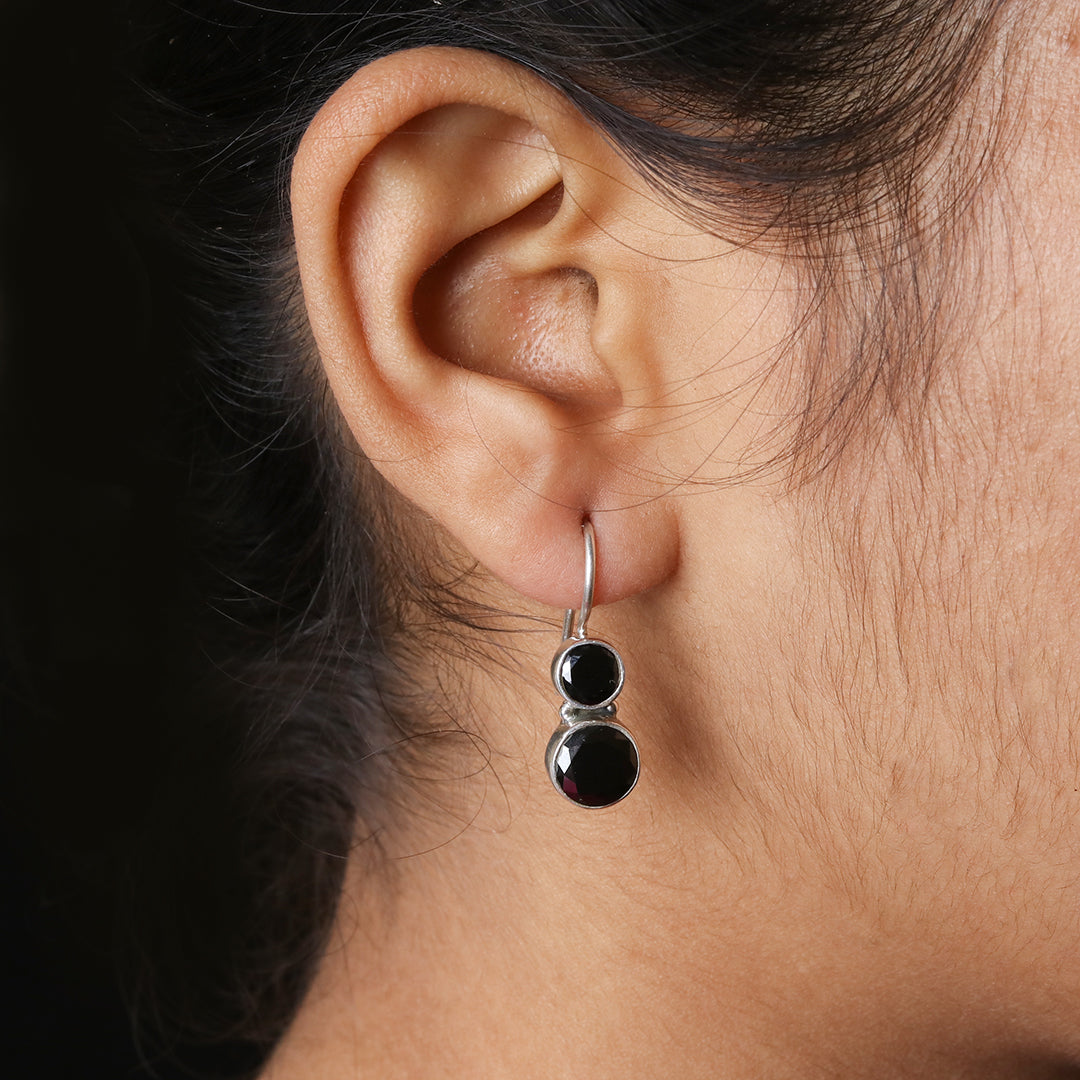 Cute Black Onyx Earrings