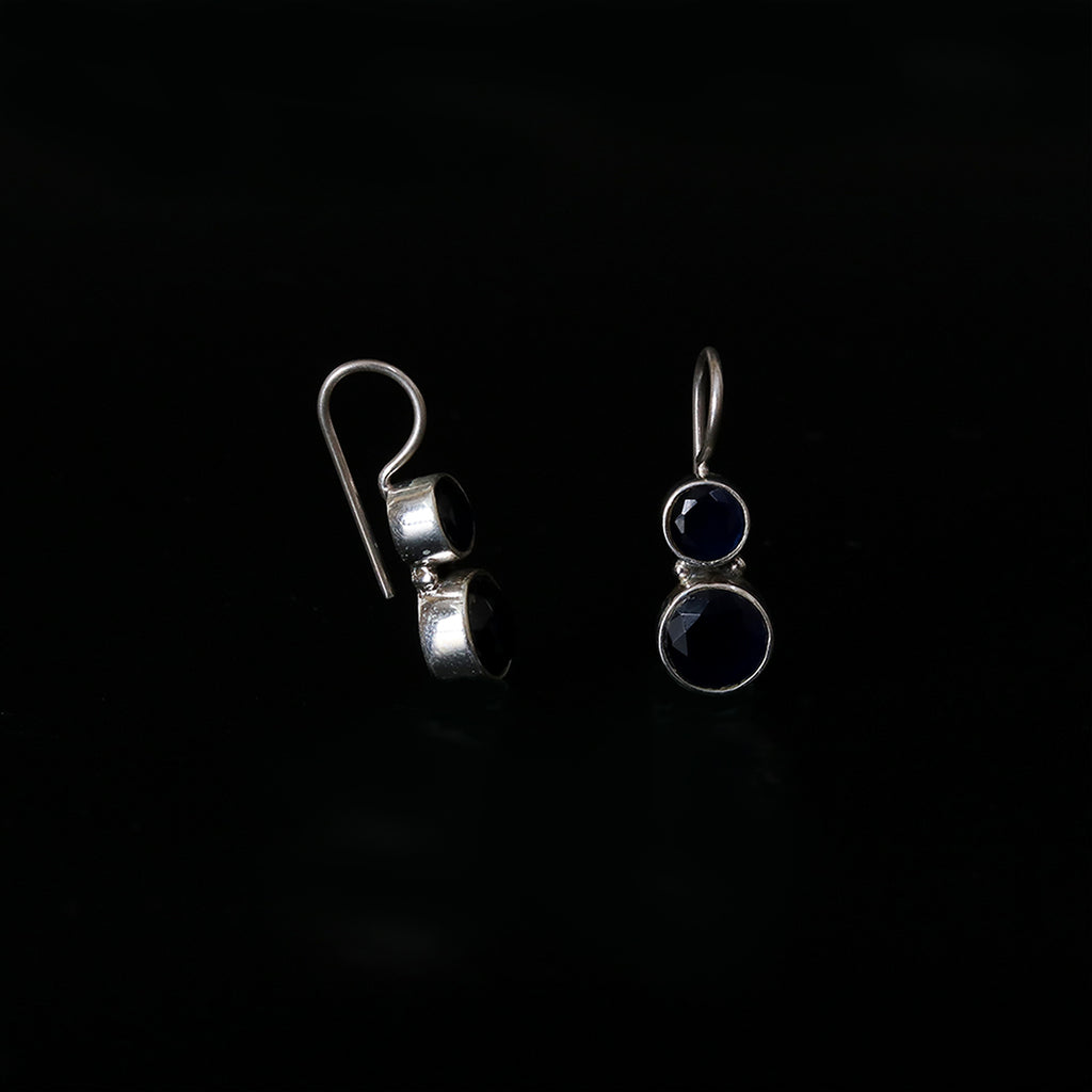 Cute Hydro Blue Sapphire Earrings