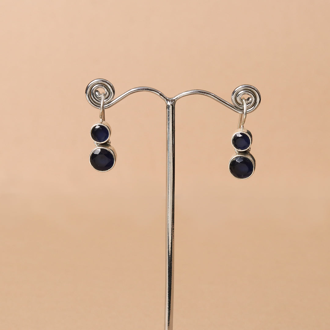 Cute Hydro Blue Sapphire Earrings