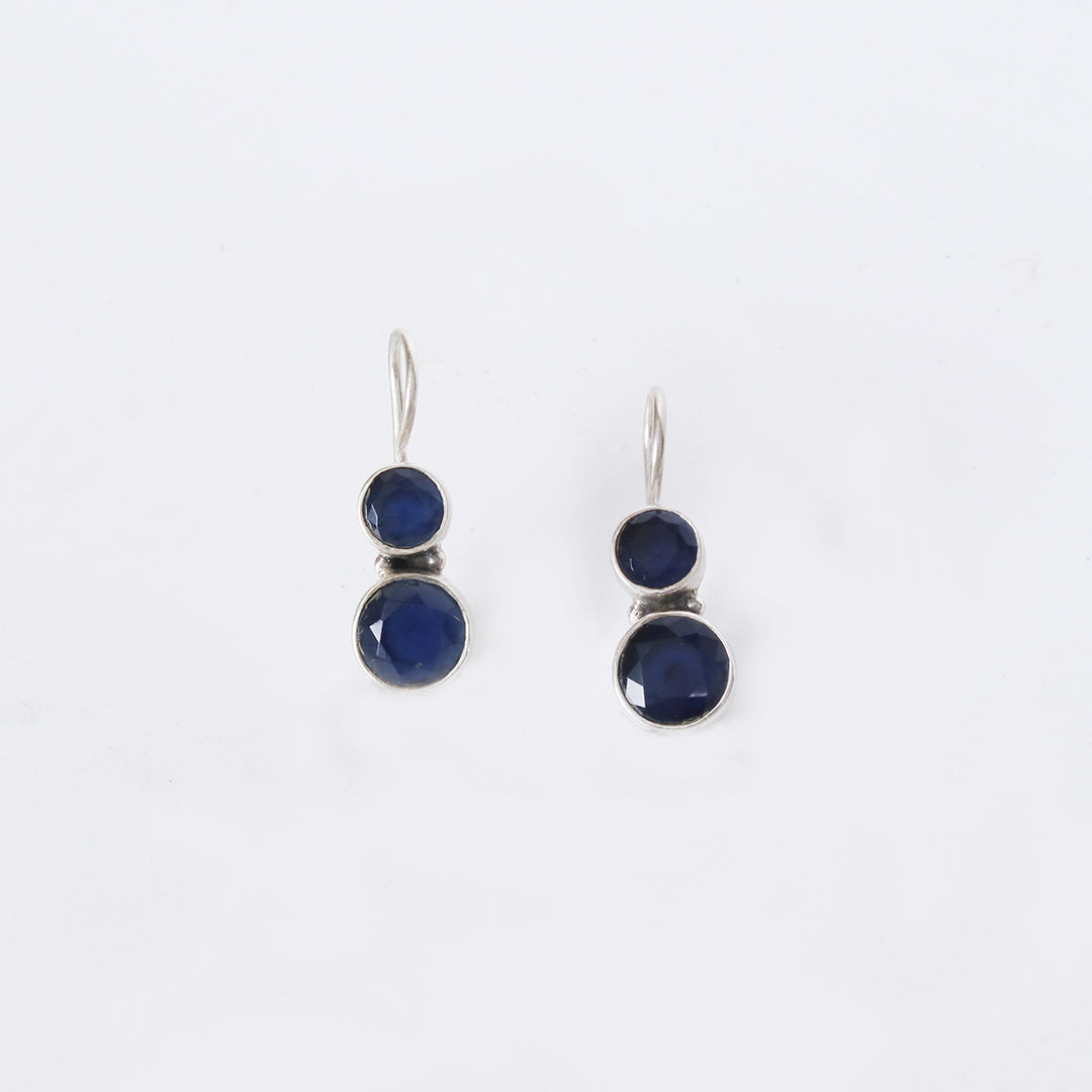 Cute Hydro Blue Sapphire Earrings