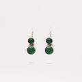 Cute Hydro Emerald Green Earrings