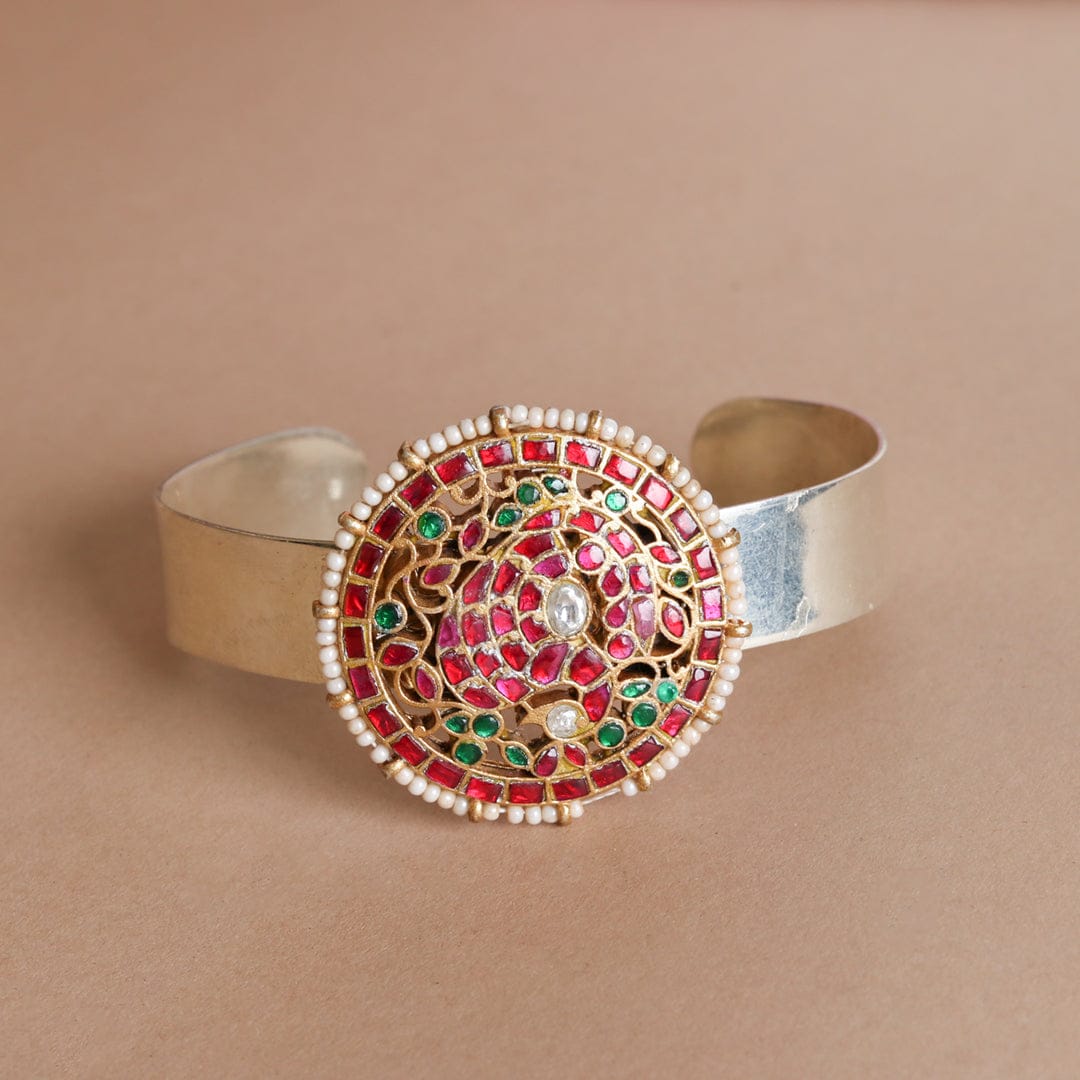 Dual Tone Peacock Handcuff