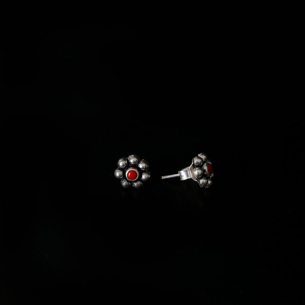 Coral Kudi Studs