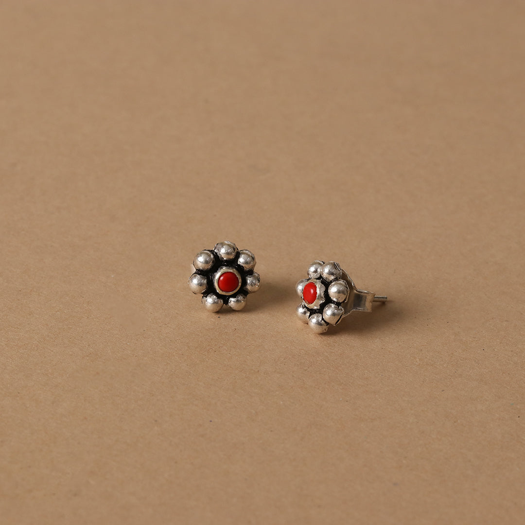 Coral Kudi Studs