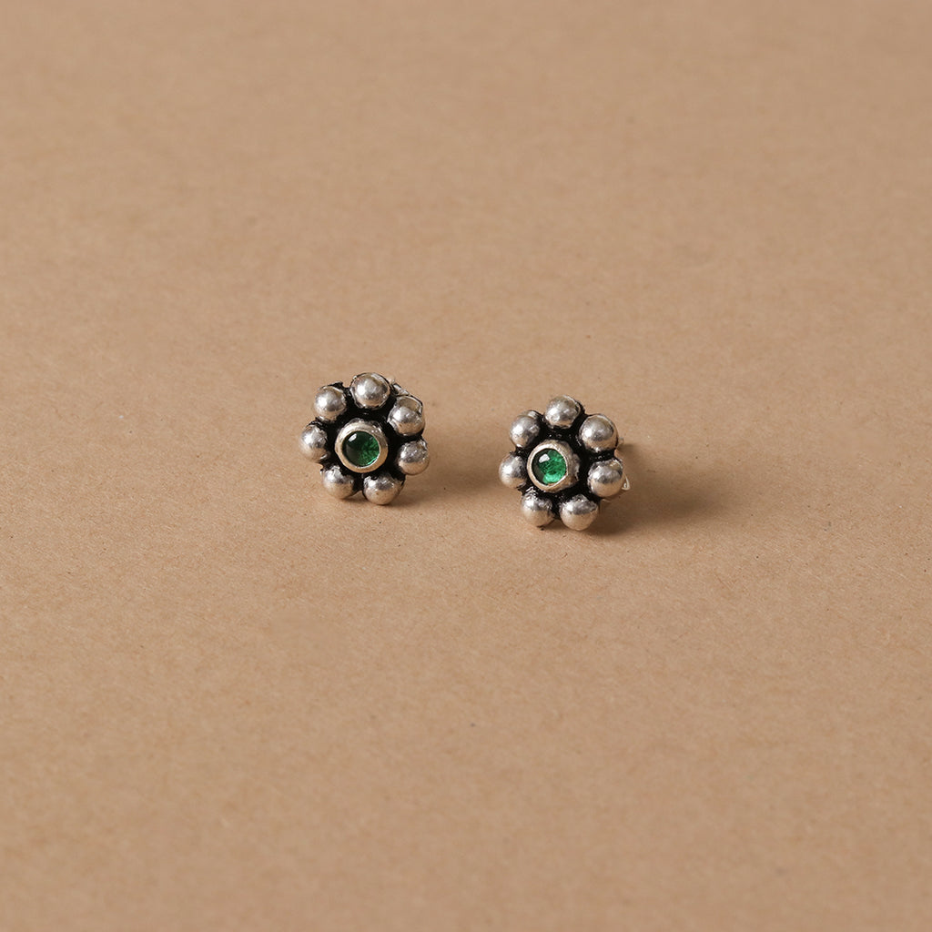 Green Kudi Earrings