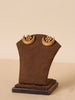 Chandraphool Earrings – Gold-Plated & Handcrafted in Sterling Silver