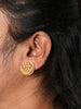 Chandraphool Earrings – Gold-Plated & Handcrafted in Sterling Silver