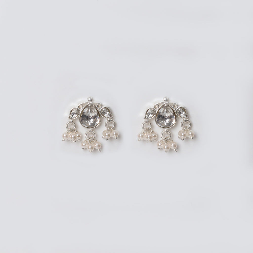 Kundan Pearl Earrings