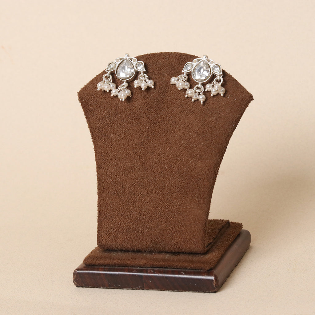 Kundan Pearl Earrings