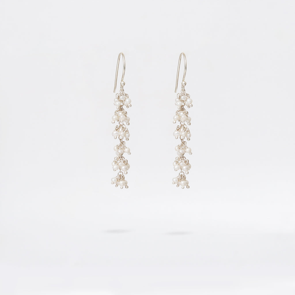 Gajra - Pearl Earrings – view 3 of 4