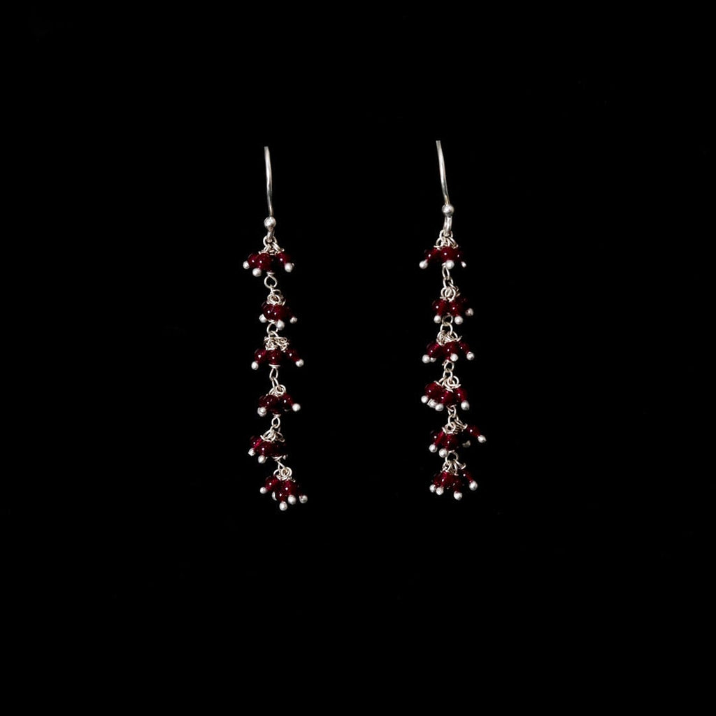 Gajra - Ruby Earrings – view 4 of 7