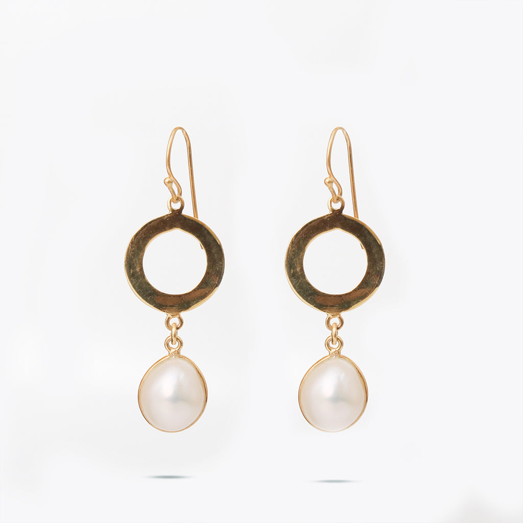 Radiant Pearl Drop Earrings – view 2 of 7