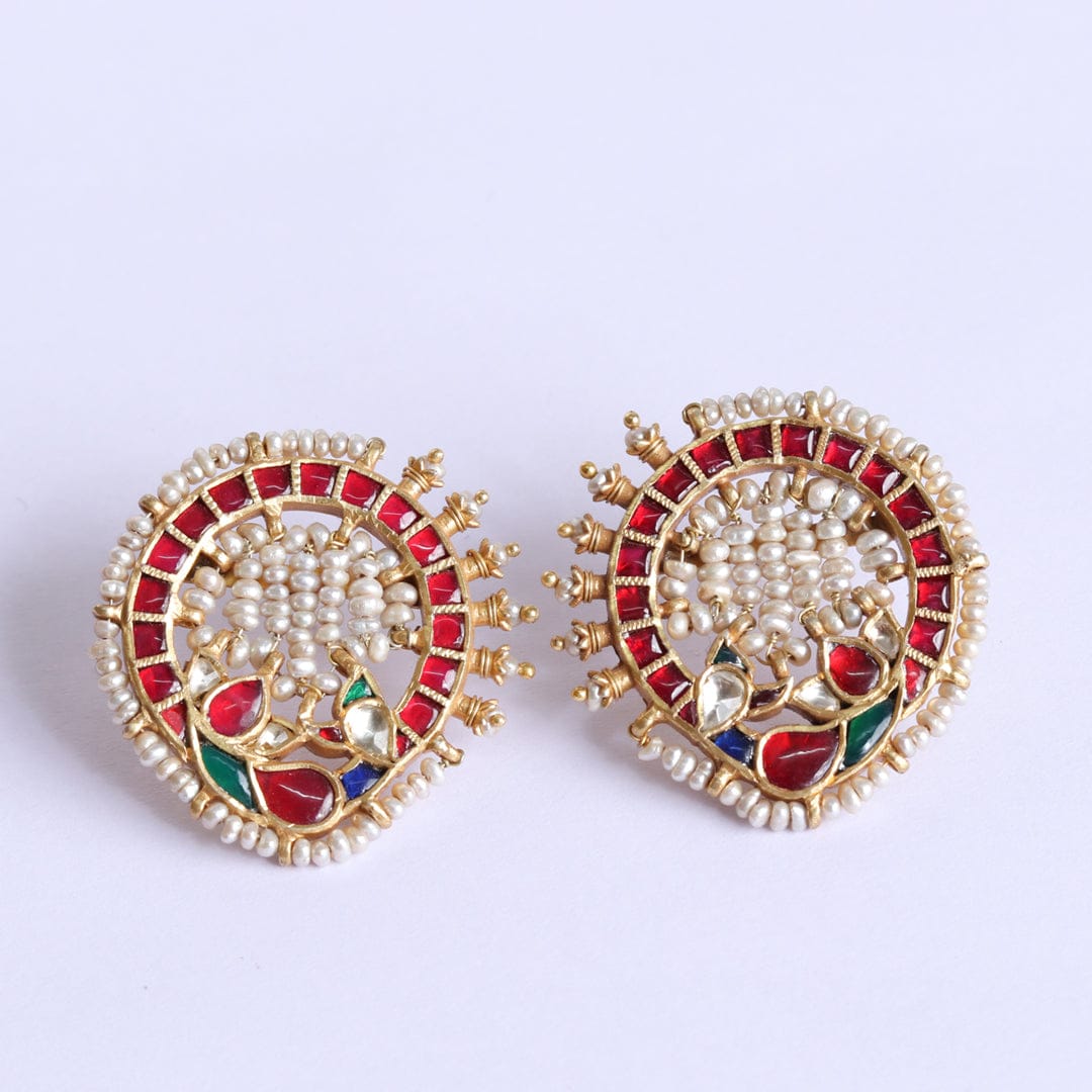 Antique Pearl - Peacock Studds