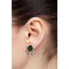 Moissanite Chandraphool Earrings