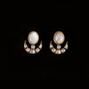 Moissanite Chandraphool Pearl Earrings