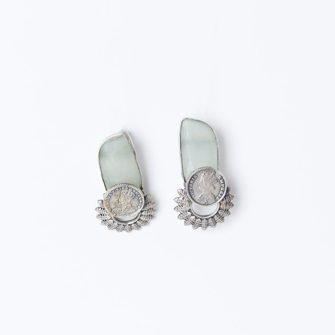 Victorian Coin Earrings