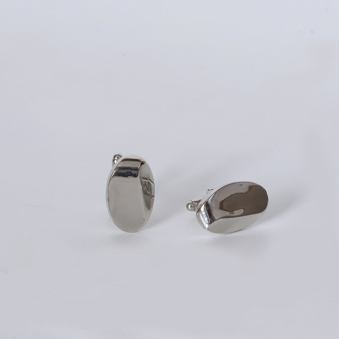 Minimalist Sterling Silver Cufflinks