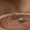 Minimalist Sterling Silver Cufflinks