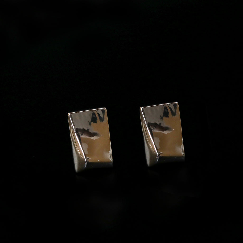 Minimalist Sterling Silver Cufflinks – view 4 of 8