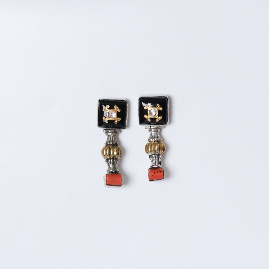 Anokhi - Black Onyx Earrings