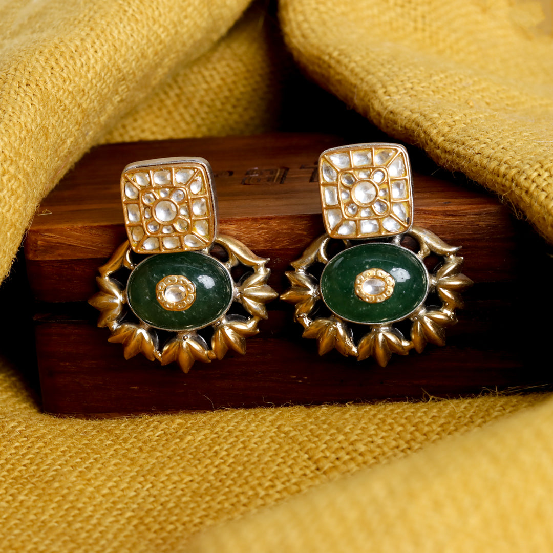 Anokhi - Exquisite Jade Earrings