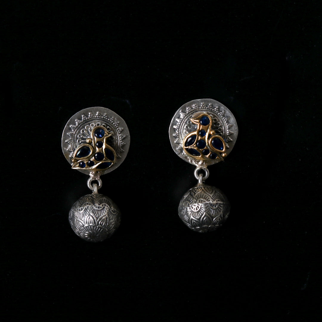 Anokhi - Bird Motif Earrings