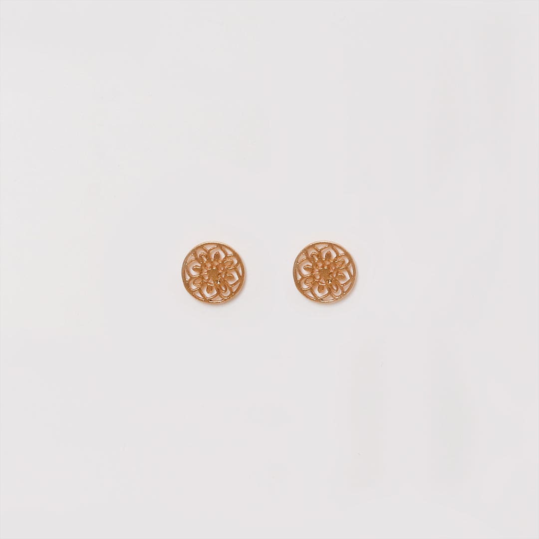 Delicate Gold-Plated Studs