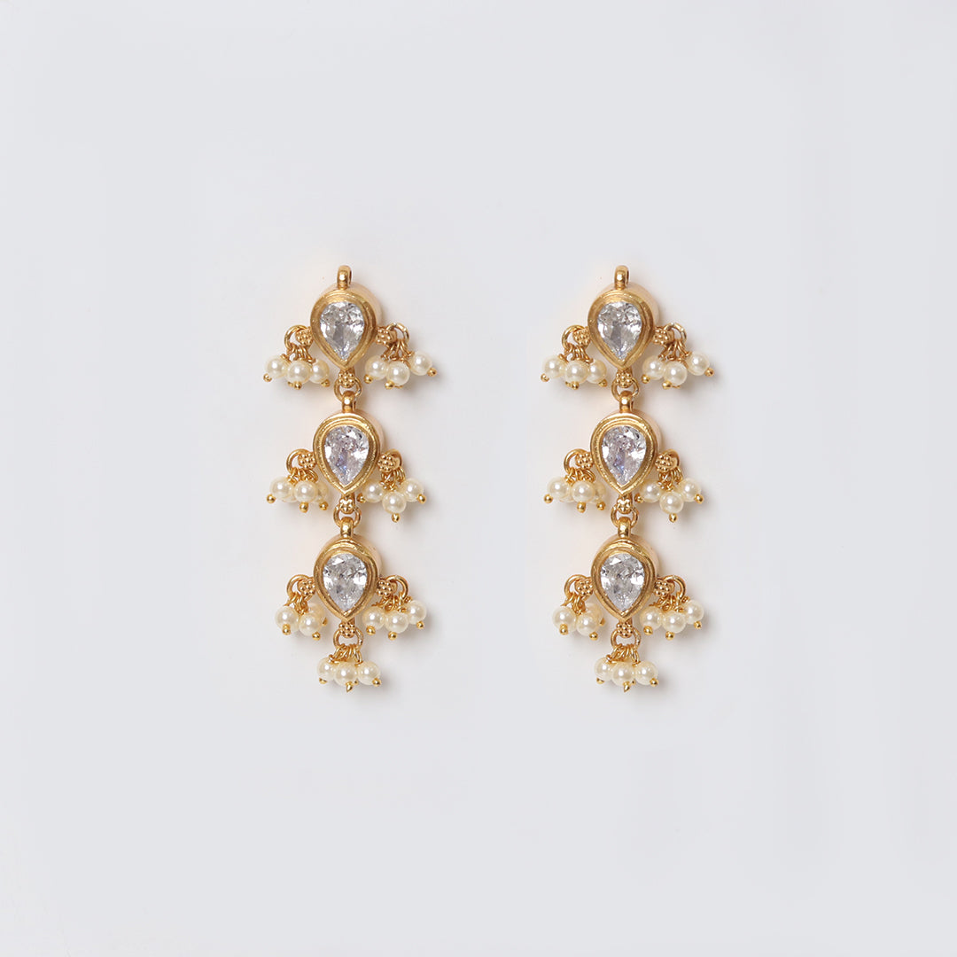 Classic Kundan Earrings