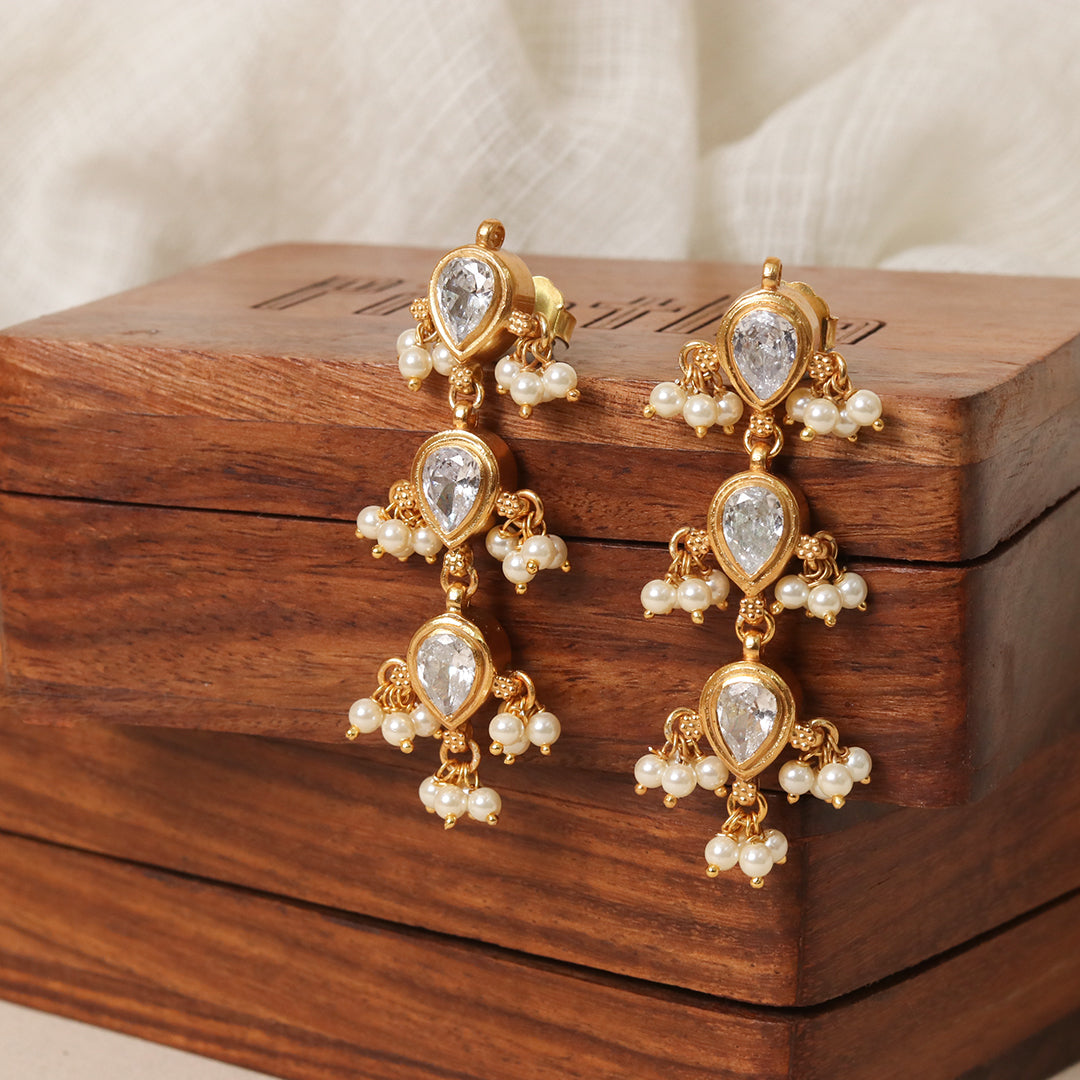 Classic Kundan Earrings
