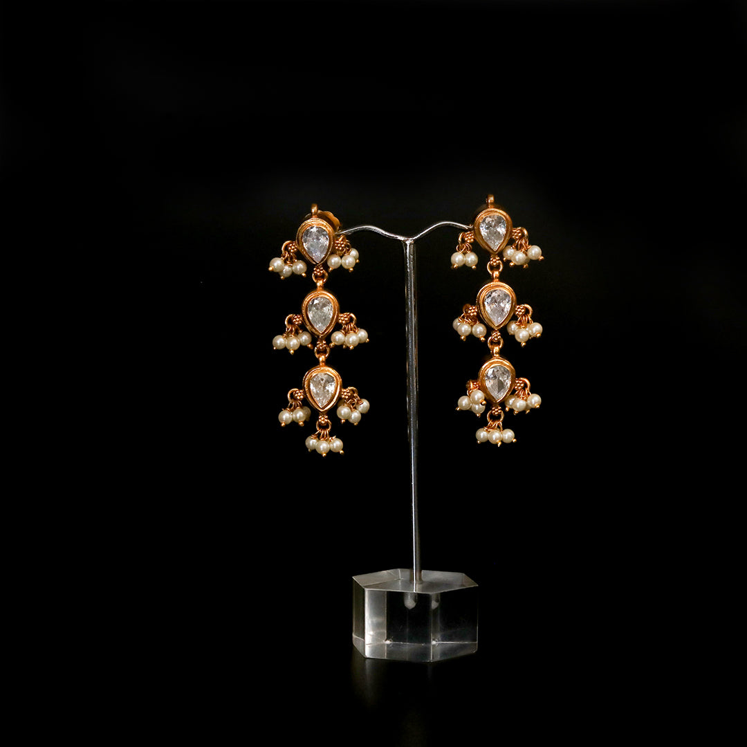 Classic Kundan Earrings