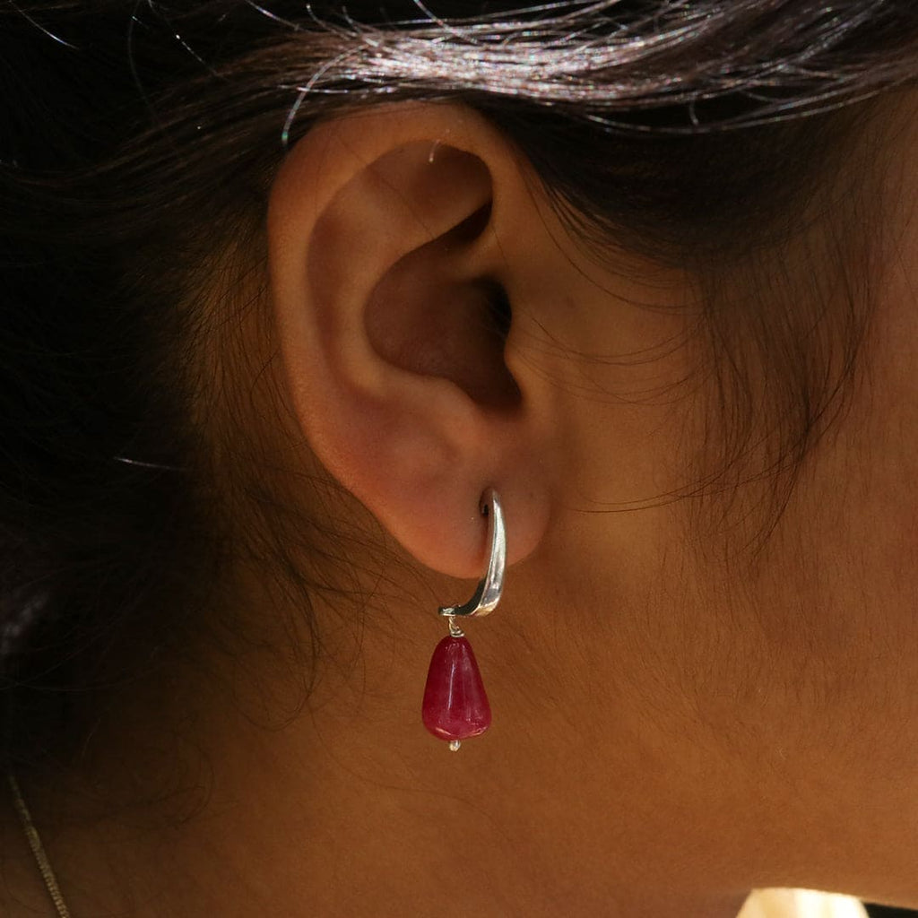 Ruby Drop Earrings – view 4 of 7