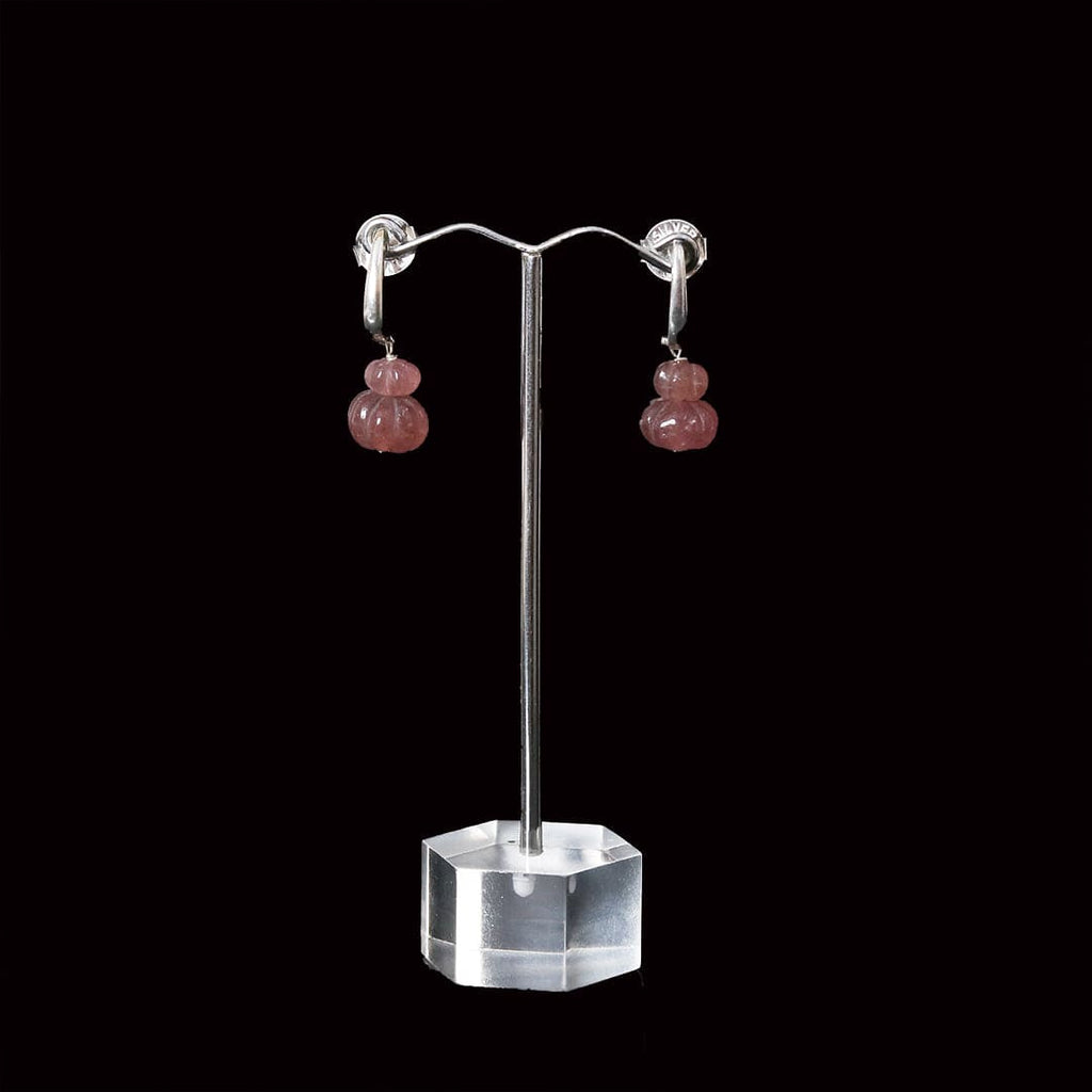 Faceted stone Earrings - Wine – view 3 of 7