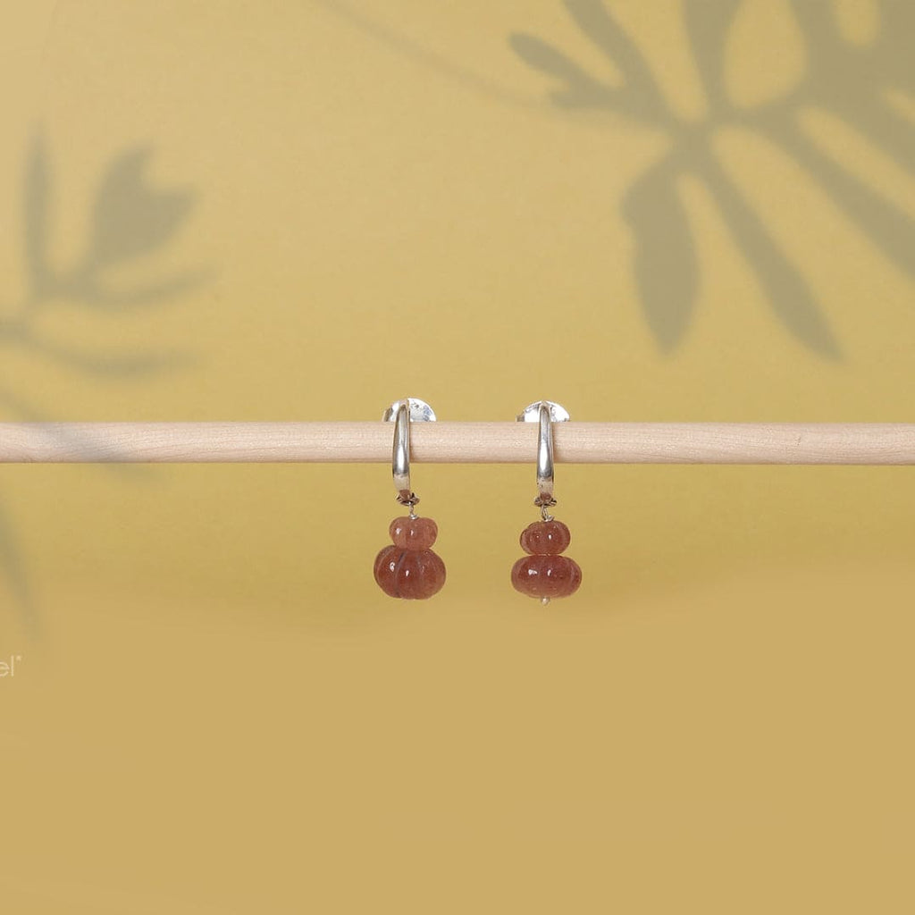Faceted stone Earrings - Wine – view 2 of 7