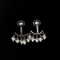 Silver earring
