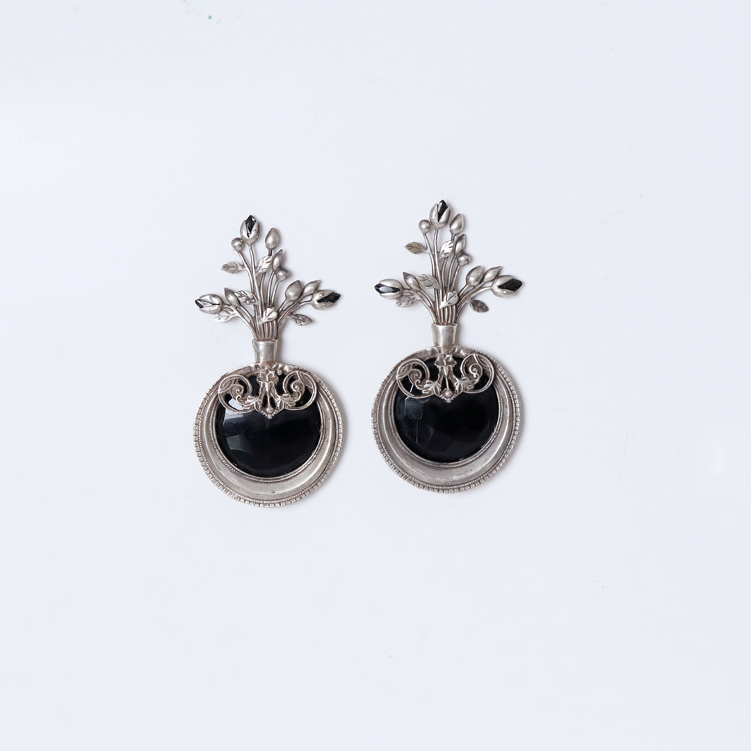 Silver earring