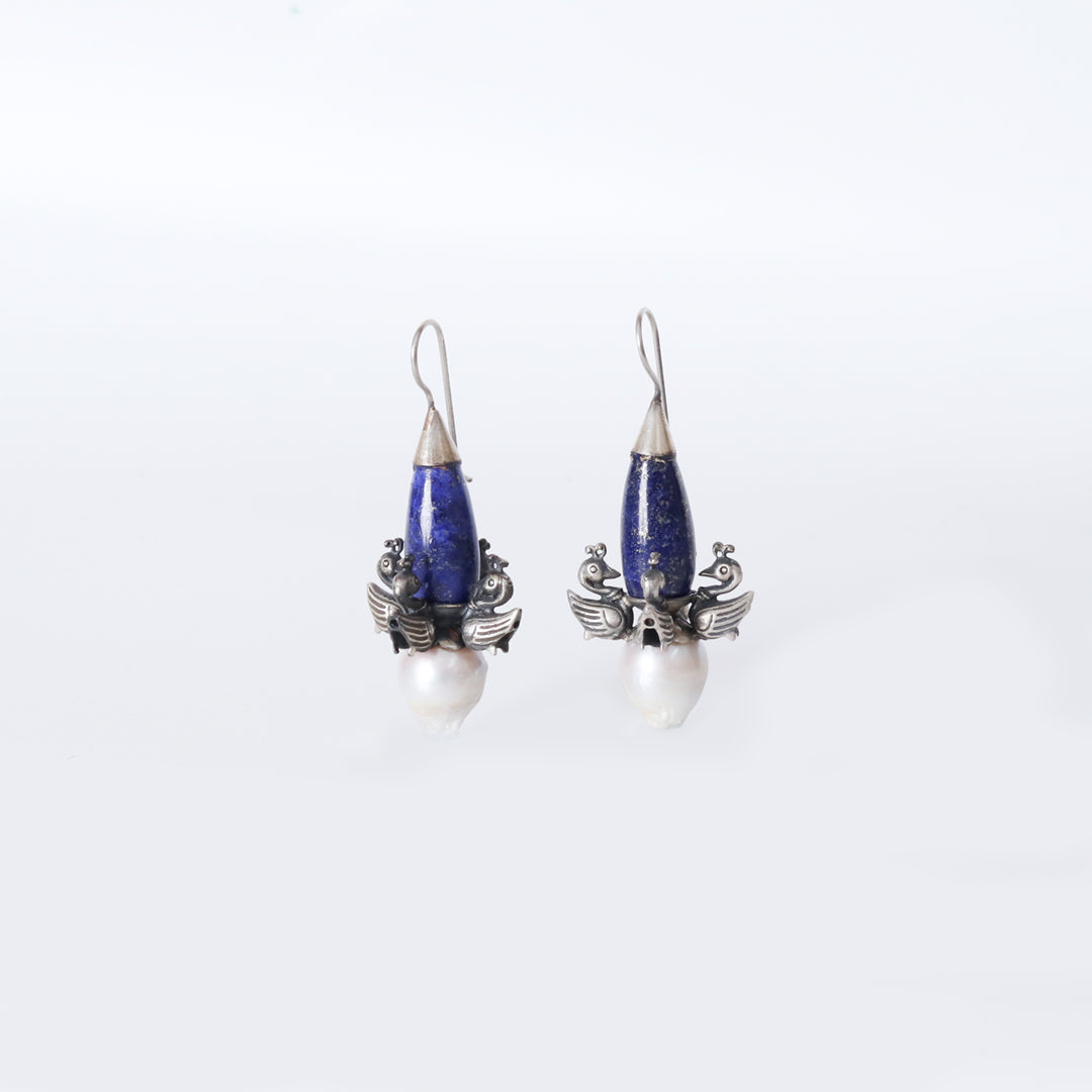 Silver earring