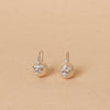 Pearl - Cubic Zircon Hoop Earrings