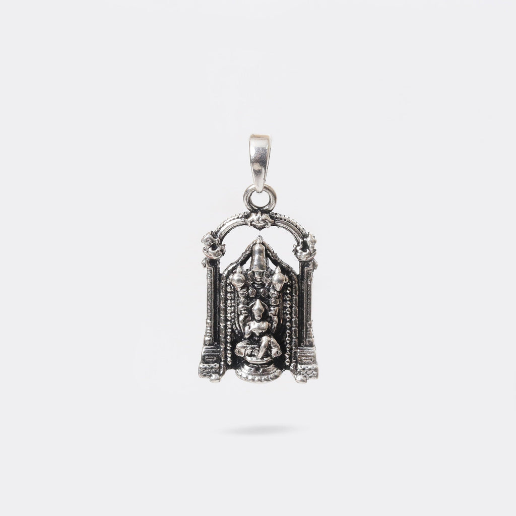 Oxidised Temple Deity Pendant – view 3 of 6