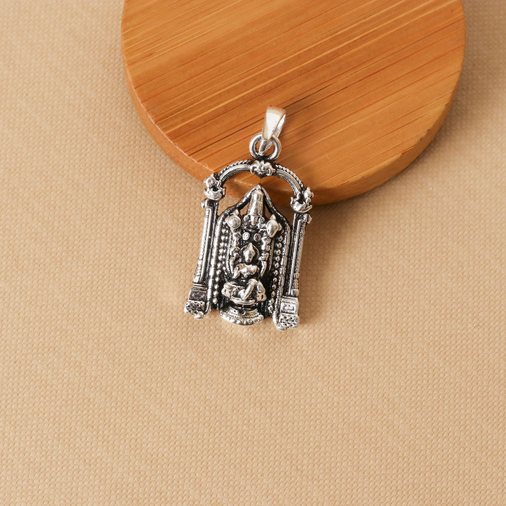 Oxidised Temple Deity Pendant – view 2 of 6