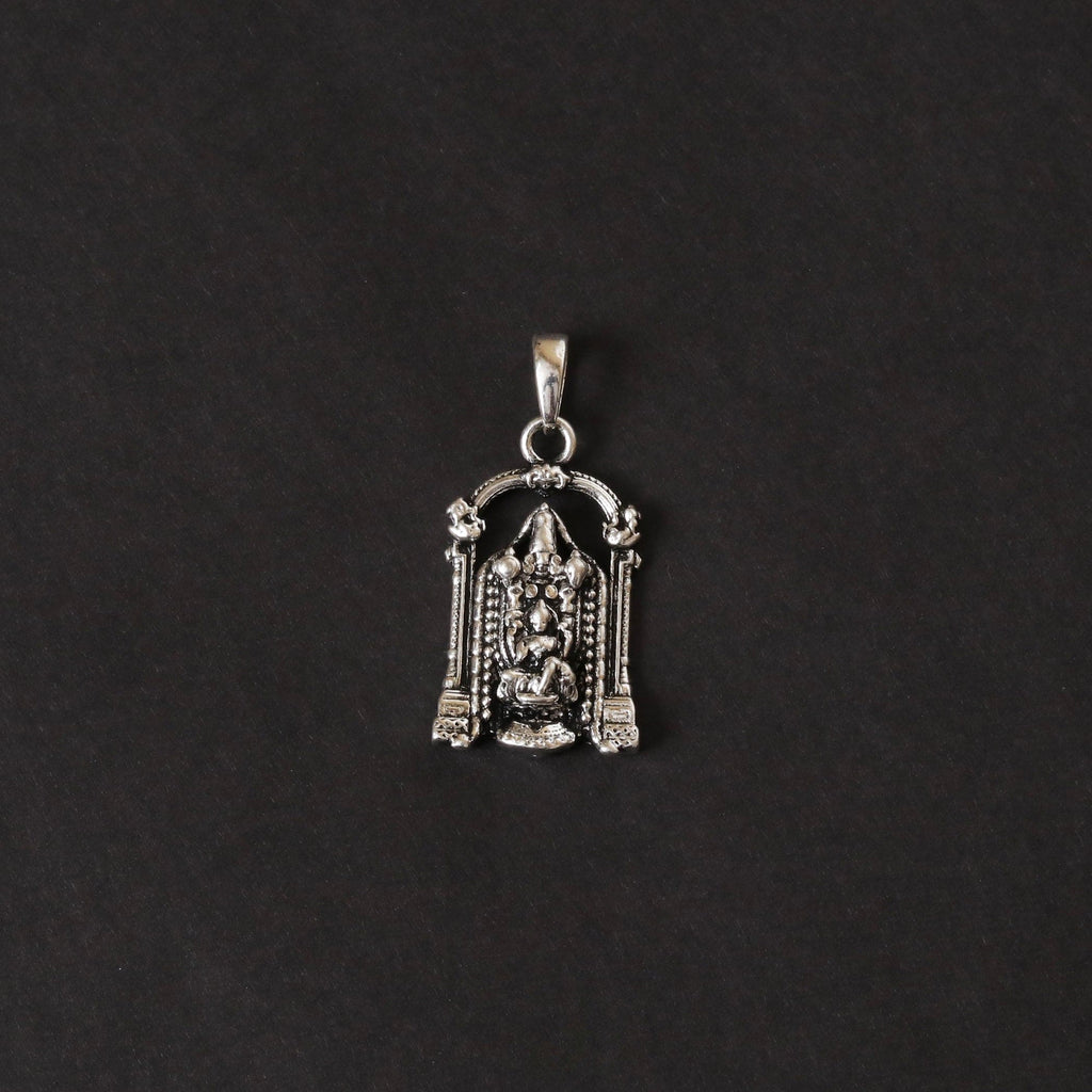 Oxidised Temple Deity Pendant – view 4 of 6