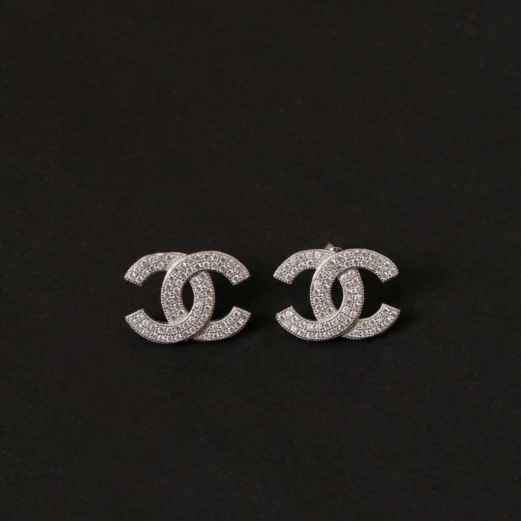 Pave Zircon Interlocking Studs – view 4 of 6