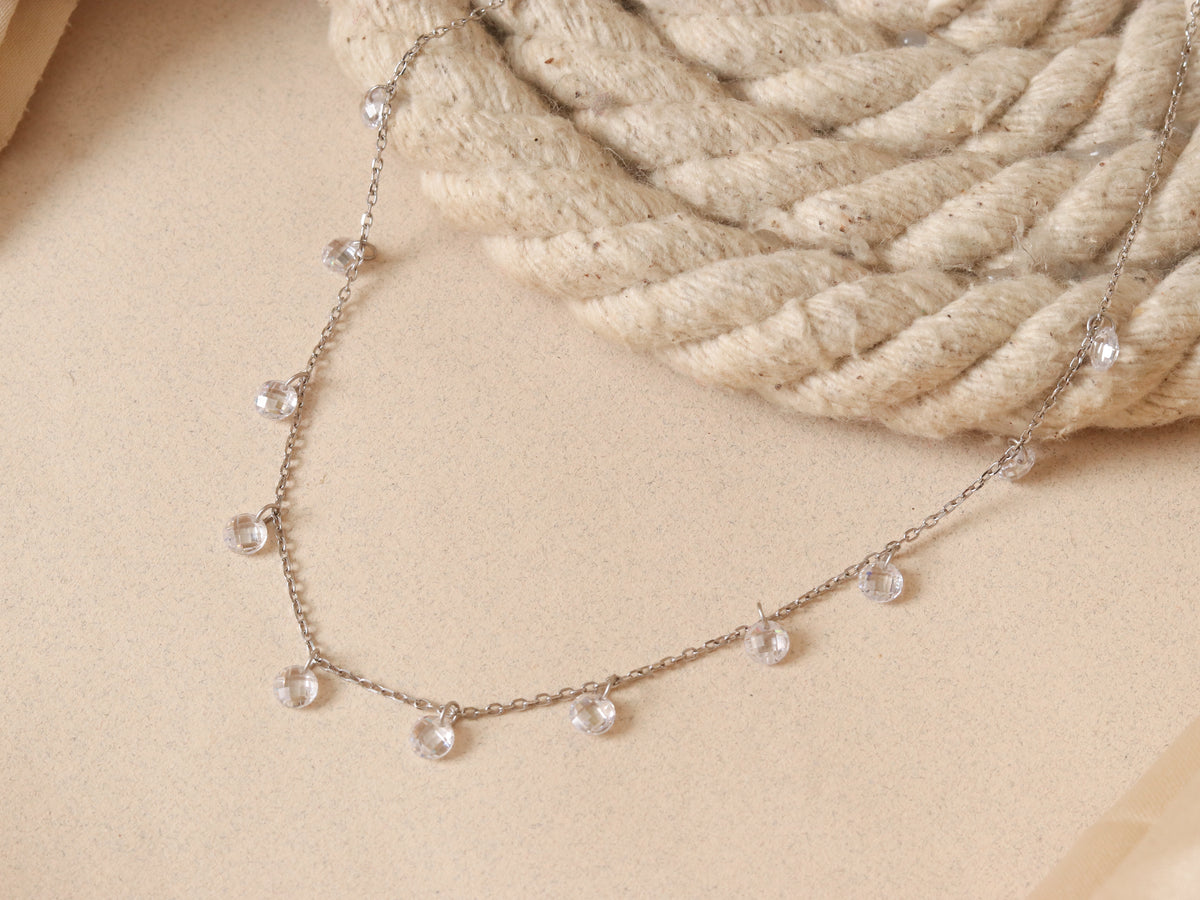 Delicate Swarovski Stone Chain