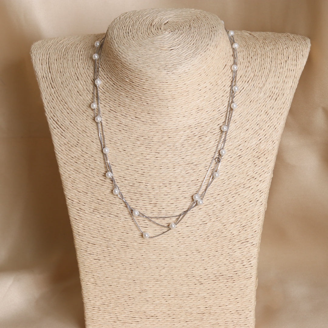 Three layered Pearl Chain