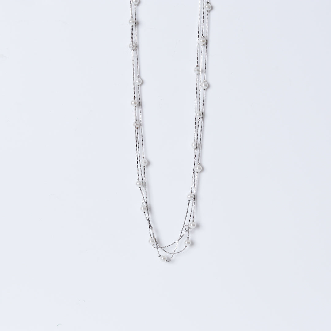 Three layered Pearl Chain