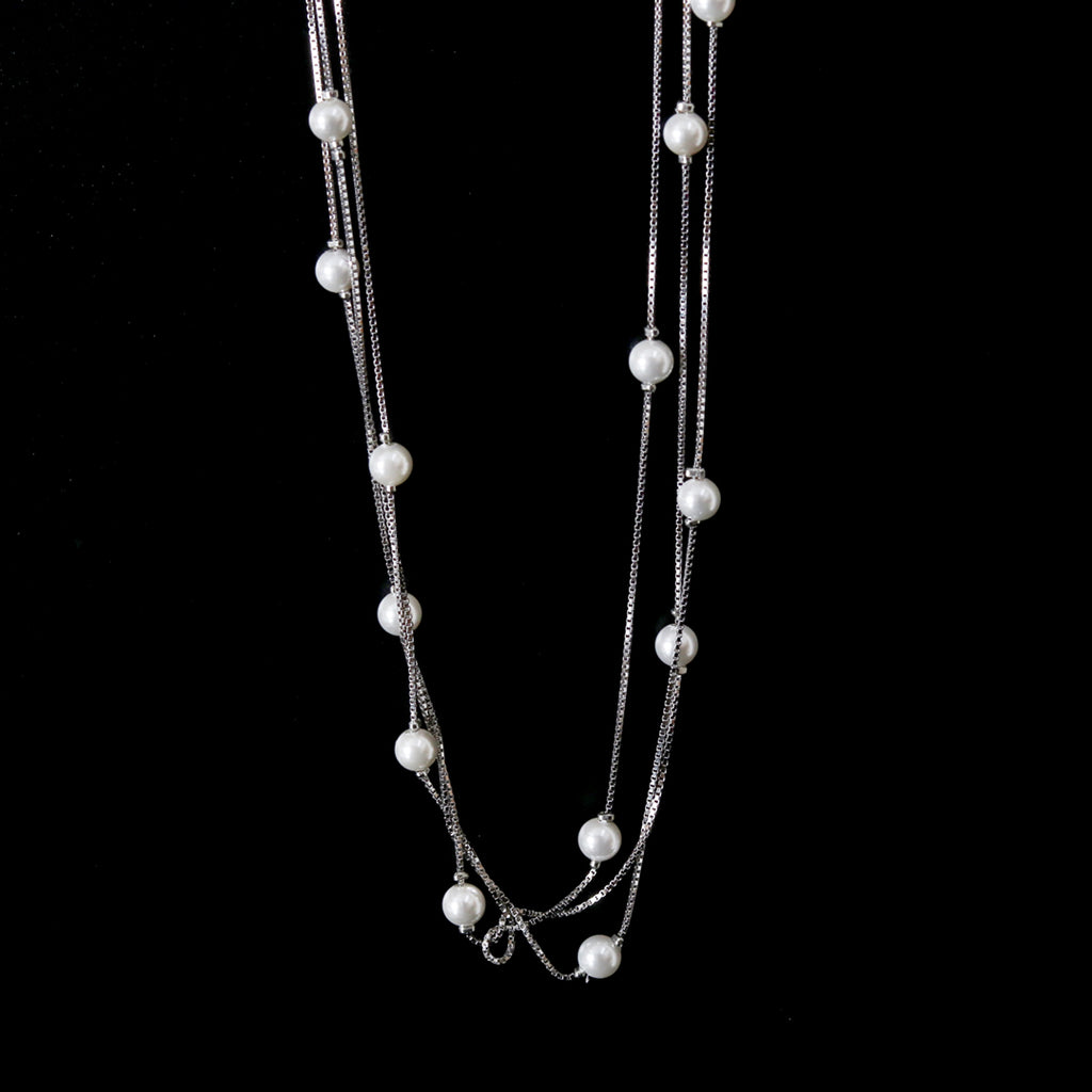 Three layered Pearl Chain