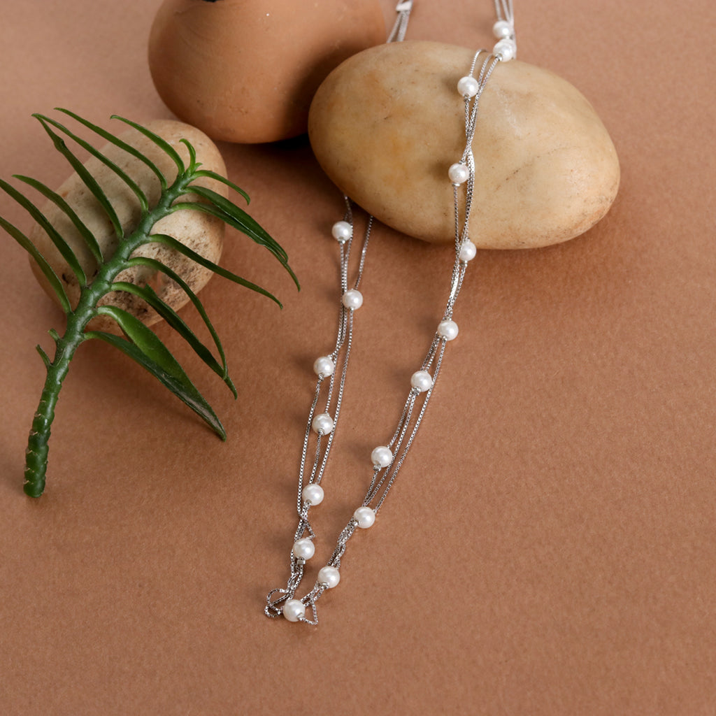Three layered Pearl Chain