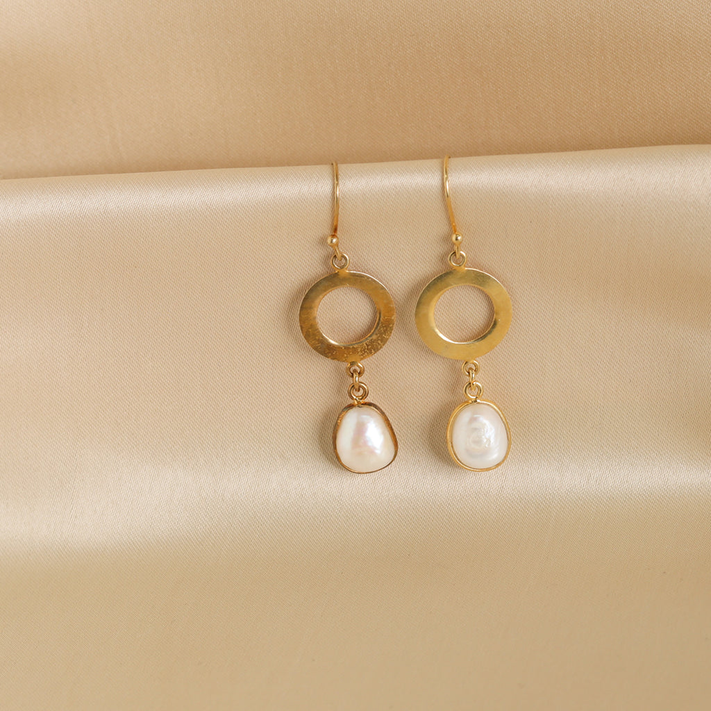 Radiant Pearl Drop Earrings – view 5 of 7